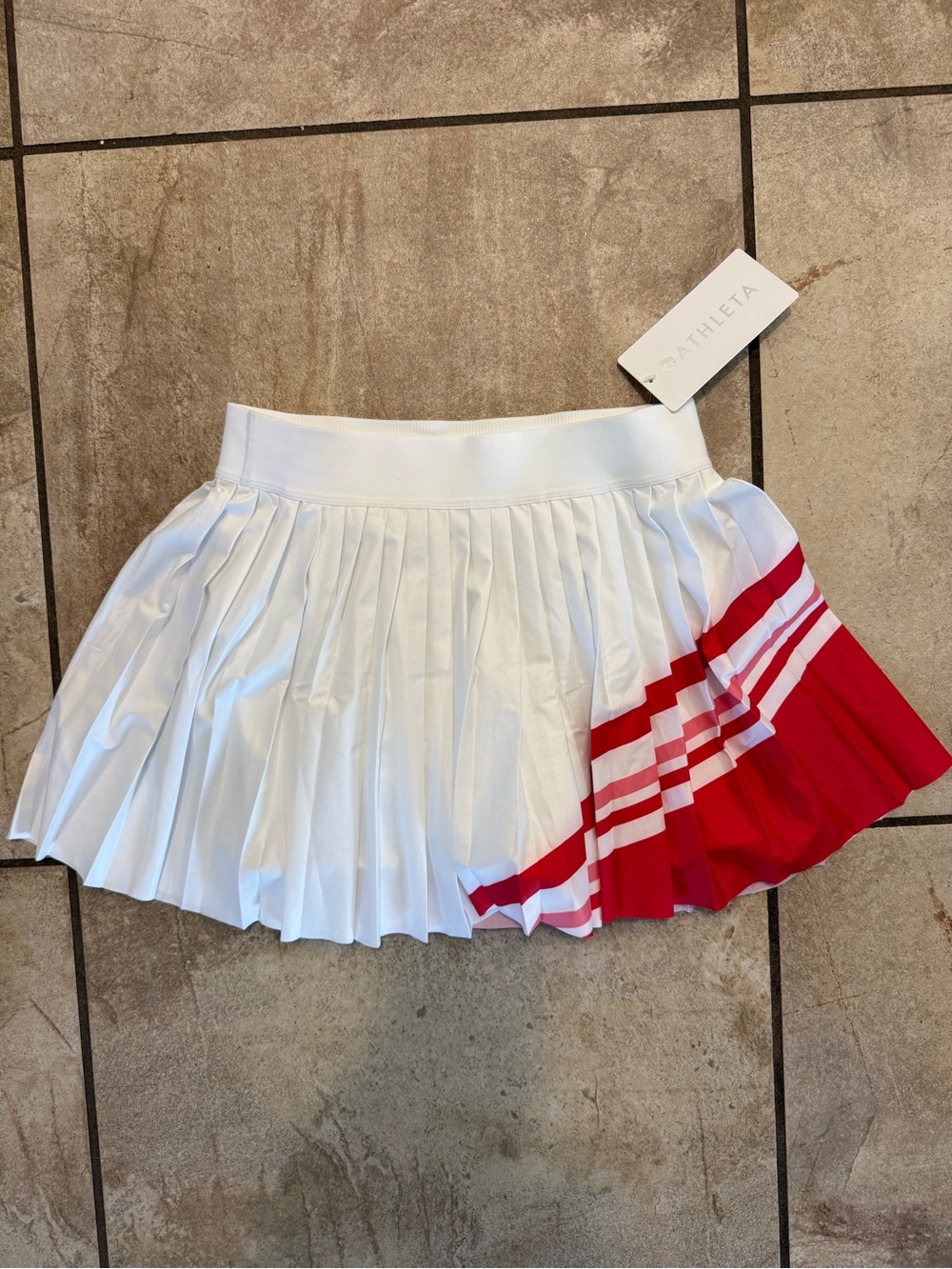 NWT Athleta White Tennis Skirt - S